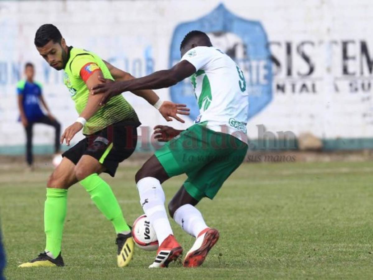 Real de Minas y Juticalpa empatan 1-1 en el Marcelo Tinoco de Danlí