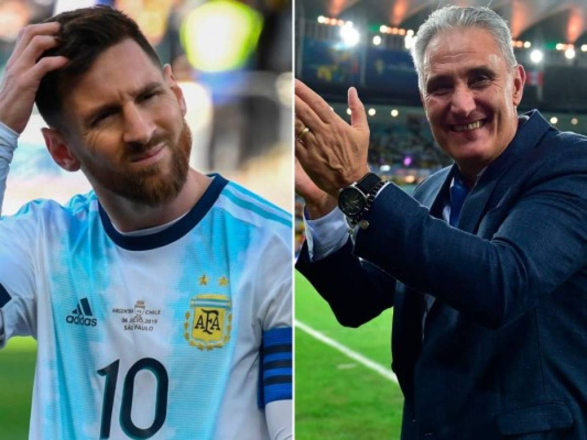 Tite: 'Messi tiene que respetar y aceptar cuando es vencido'