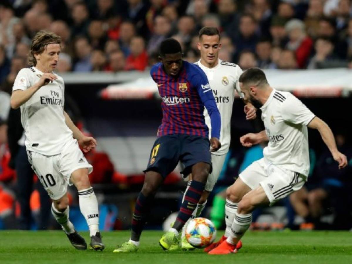 Ousmane Dembelé sufre 'pequeña elongación' y es duda para el Barcelona vs Lyon