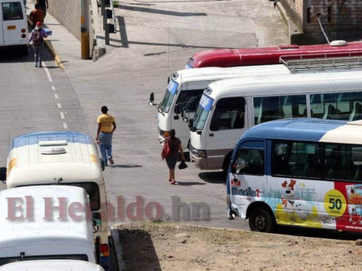 Conductores de buses paralizan unidades por extorsión en la Cerro Grande