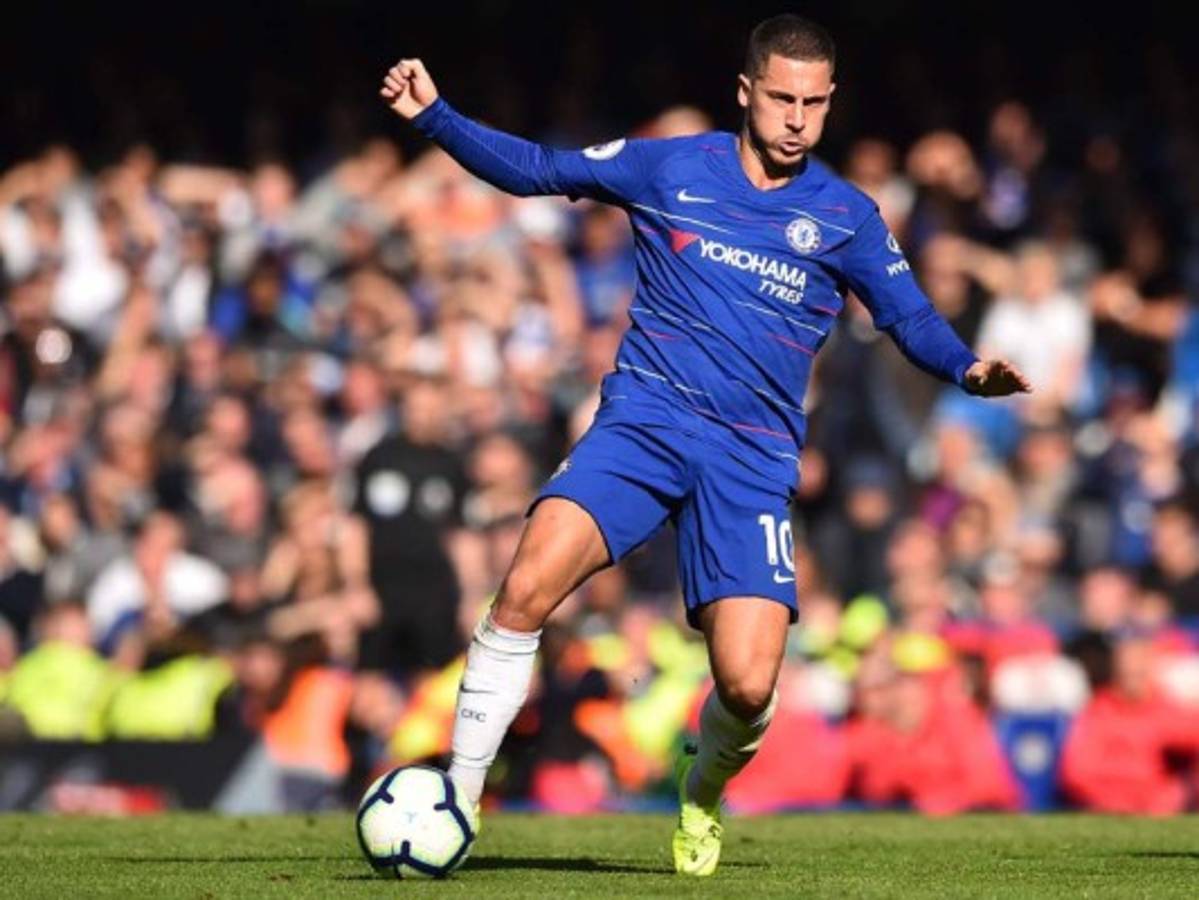 Eden Hazard, baja del Chelsea ante el Borisov por una lesión en la espalda