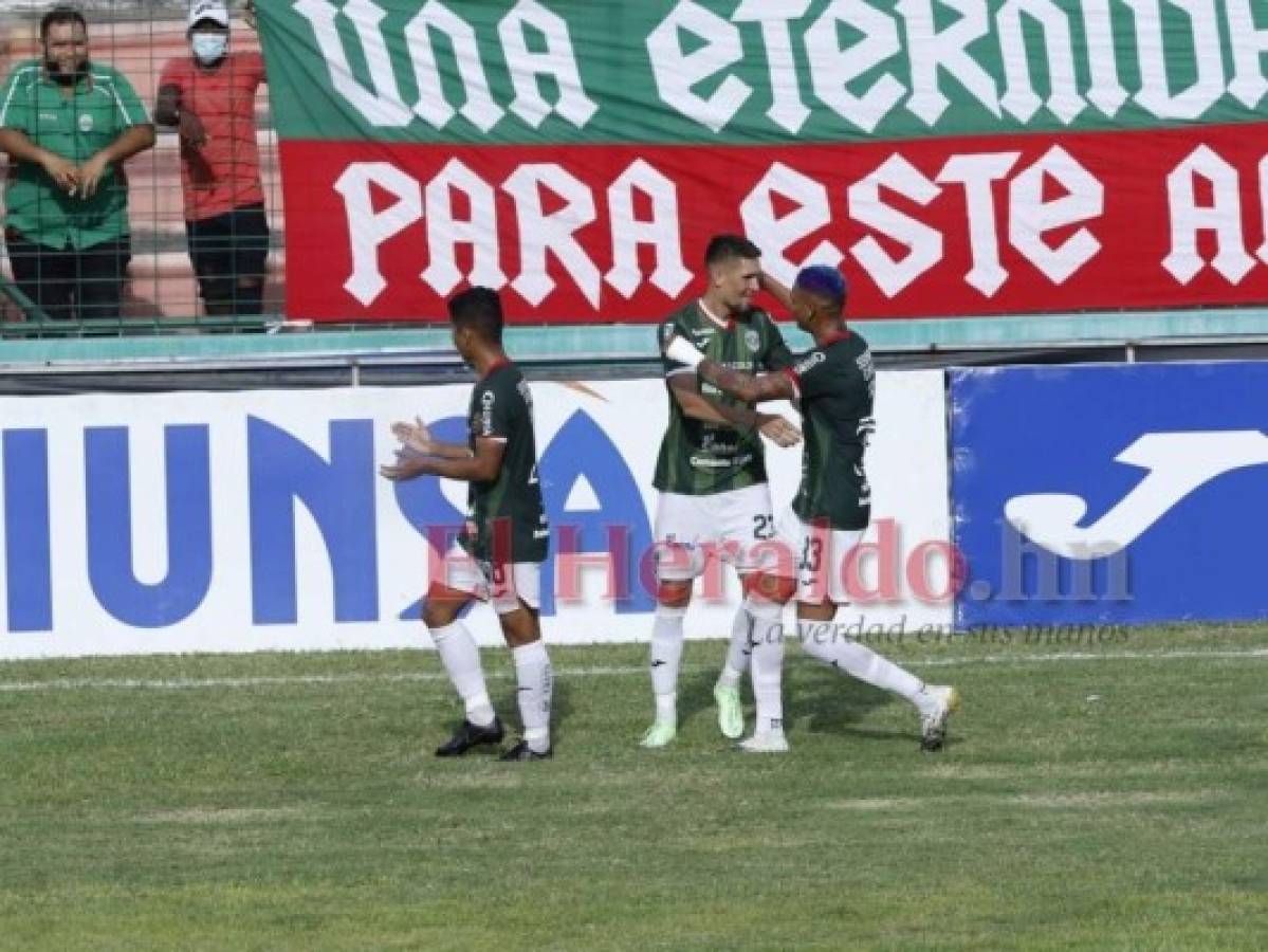 Marathón le propina goleada 5-1 a los Lobos UPNFM en el Yankel Rosenthal