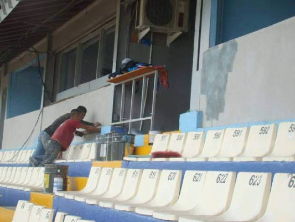 Conapid pule el Estadio Nacional de Tegucigalpa
