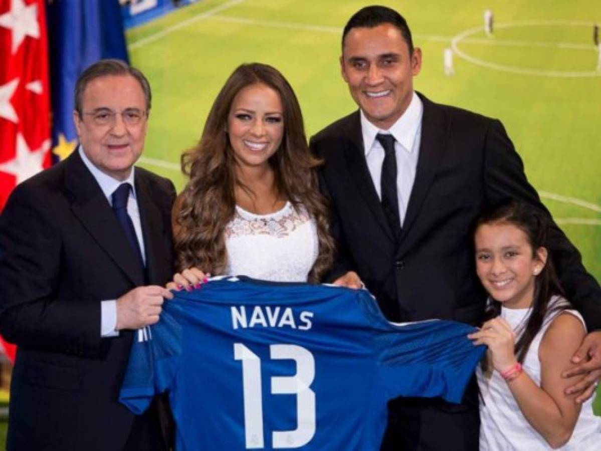 Esposa de Keylor Navas dedica sentido mensaje al Real Madrid