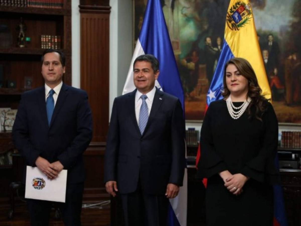 Nuevo embajador de Venezuela presentó cartas credenciales ante el Gobierno de Honduras