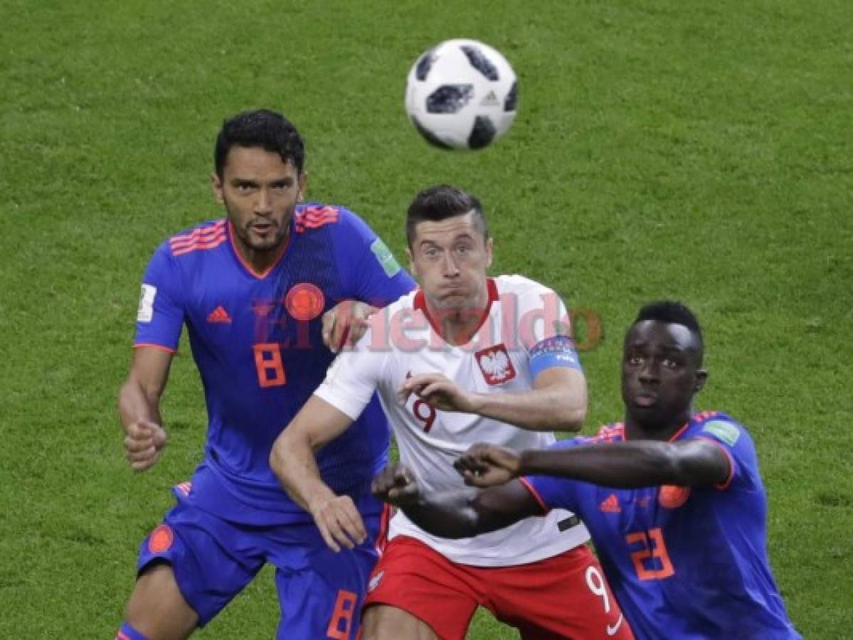 Colombia deja fuera del Mundial a Polonia en el Kazán Arena