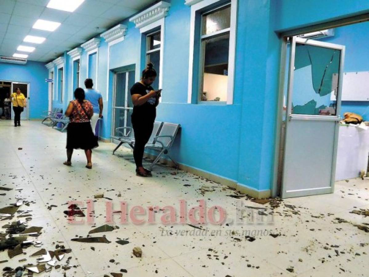 Cerrado el Hospital del Sur luego de los destrozos en varias salas de atención