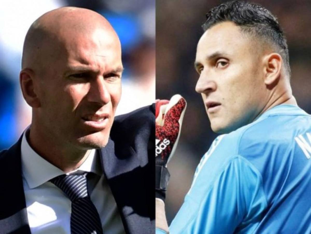 Salida de Keylor Navas del Real Madrid sería el comienzo del nuevo equipo que desea Zidane
