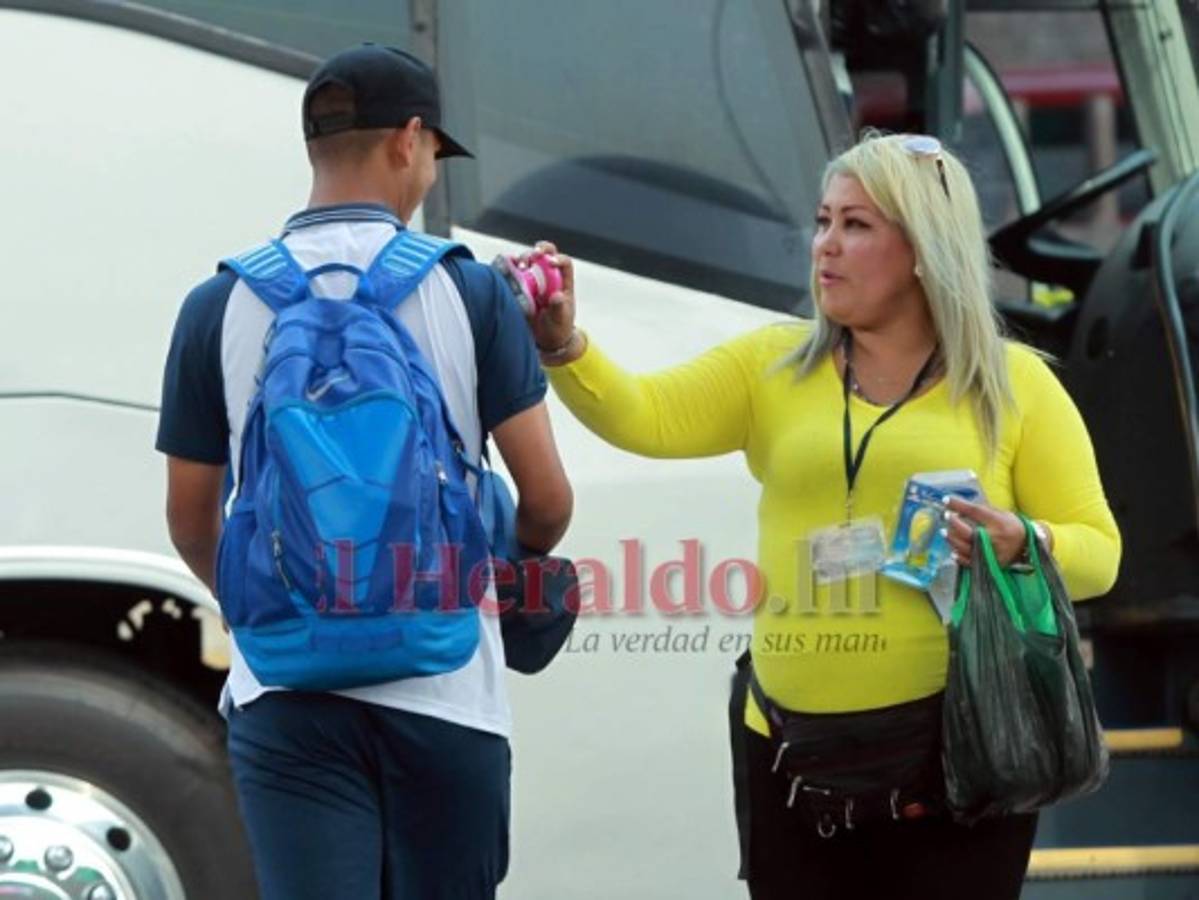 Las imágenes de la salida de Motagua a Puerto Cortés para enfrentar a Platense en la jornada 15