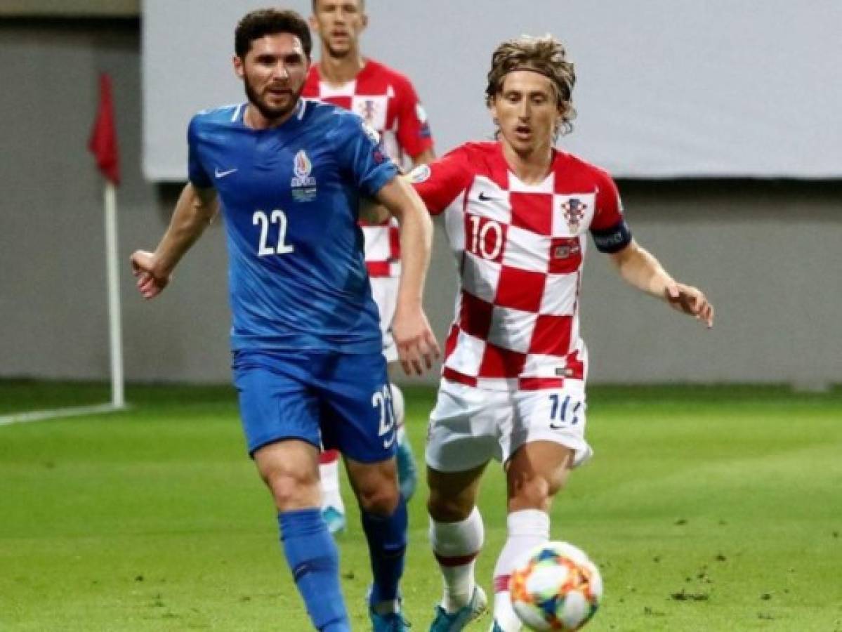 Croacia empata con Azerbaiyán y complica clasificación a la Eurocopa