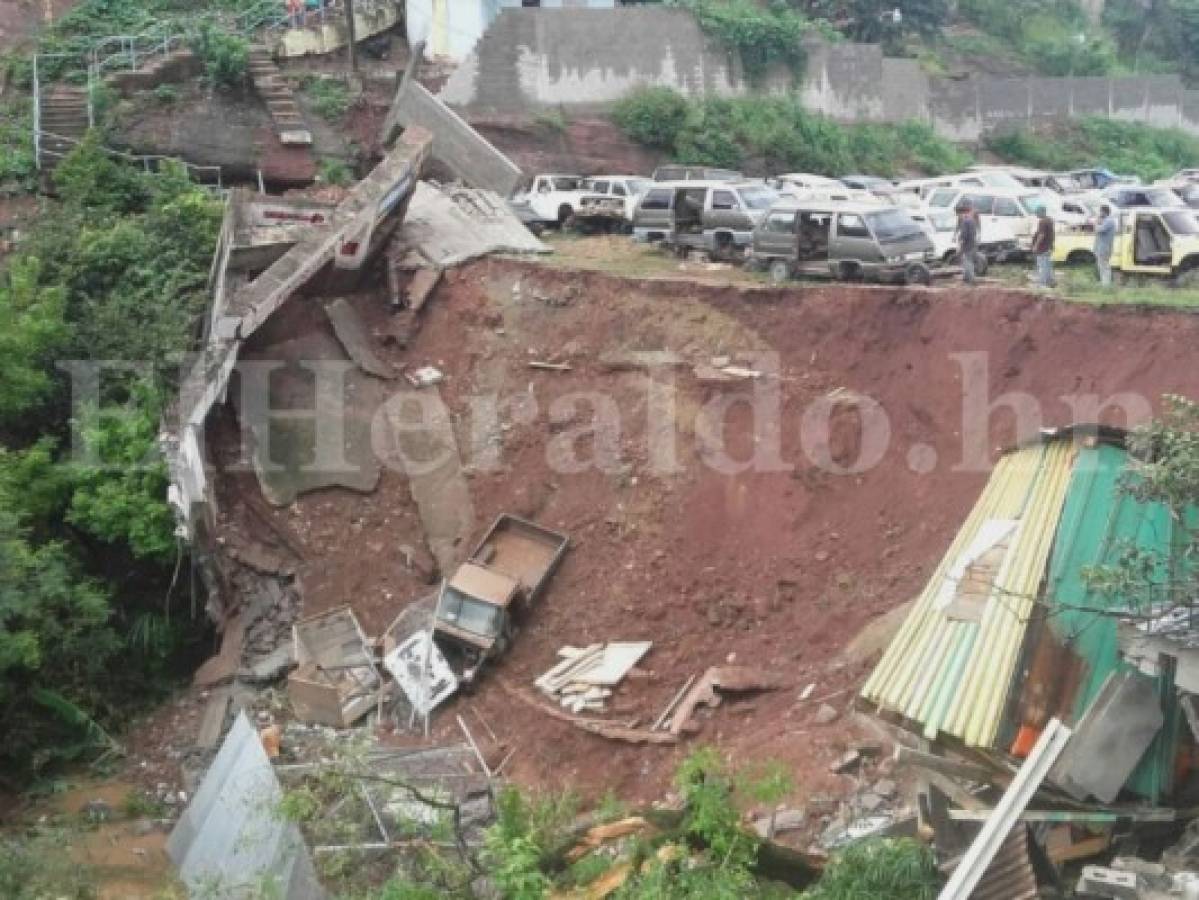 Honduras: Lluvias comienzan a dejar daños en distintos puntos del país