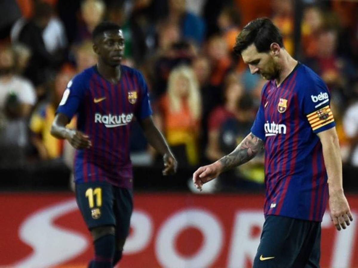 Messi no es suficiente ante el Valencia y el Sevilla es el nuevo líder