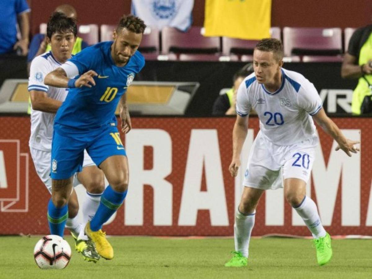 Brasil se lame las heridas con goleada 5-0 ante El Salvador