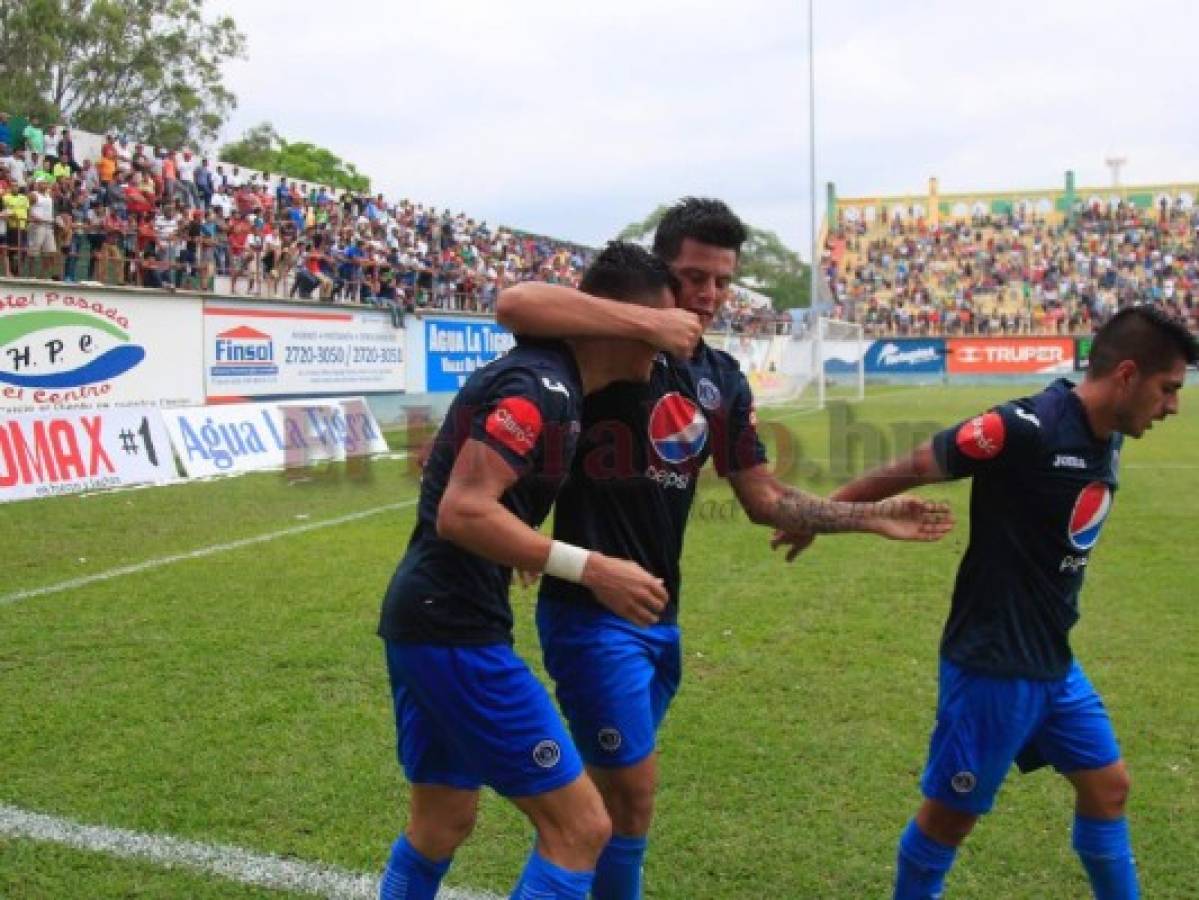 Motagua le ganó a Juticalpa 3-2 y lo deja en coma, con un pie en el descenso