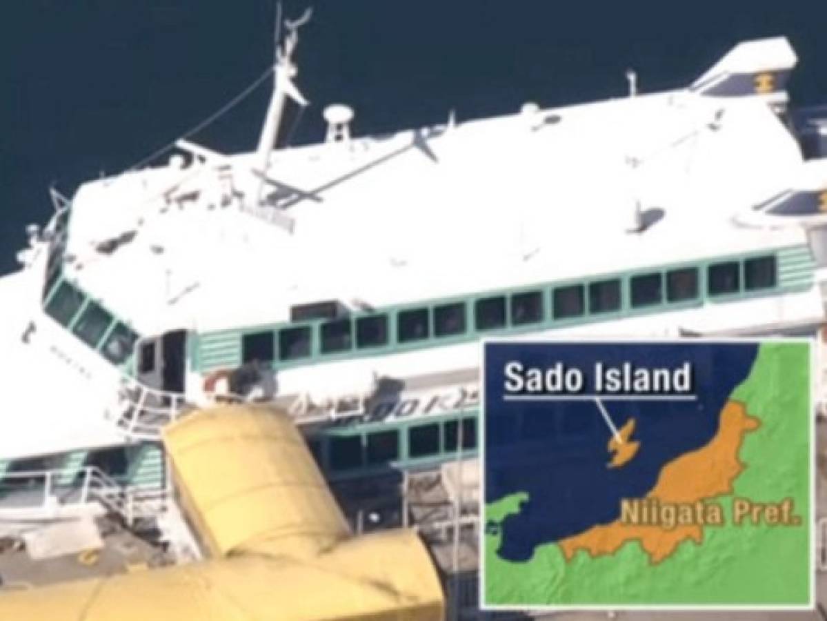 Choque de ferry deja más de 80 heridos en Japón 