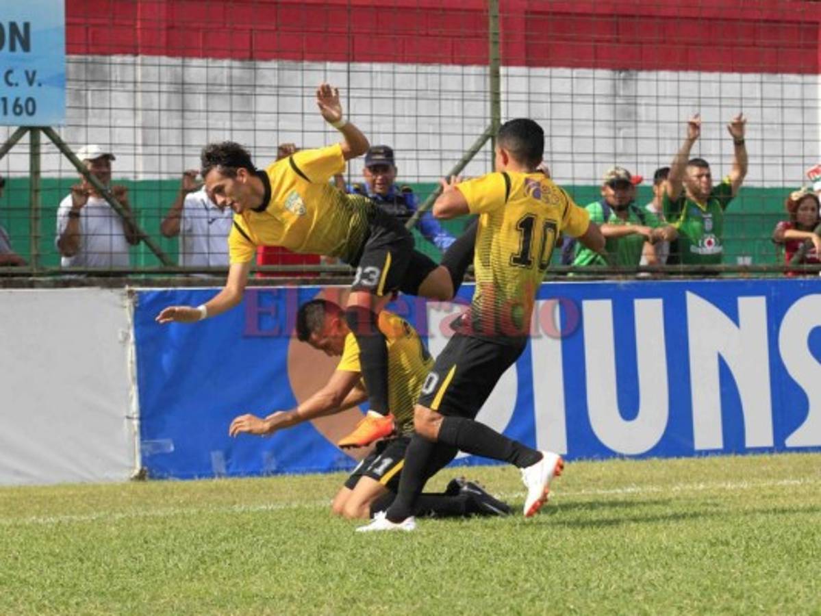 Marathón vence 3-1 al Real de Minas en el Yankel Rosenthal
