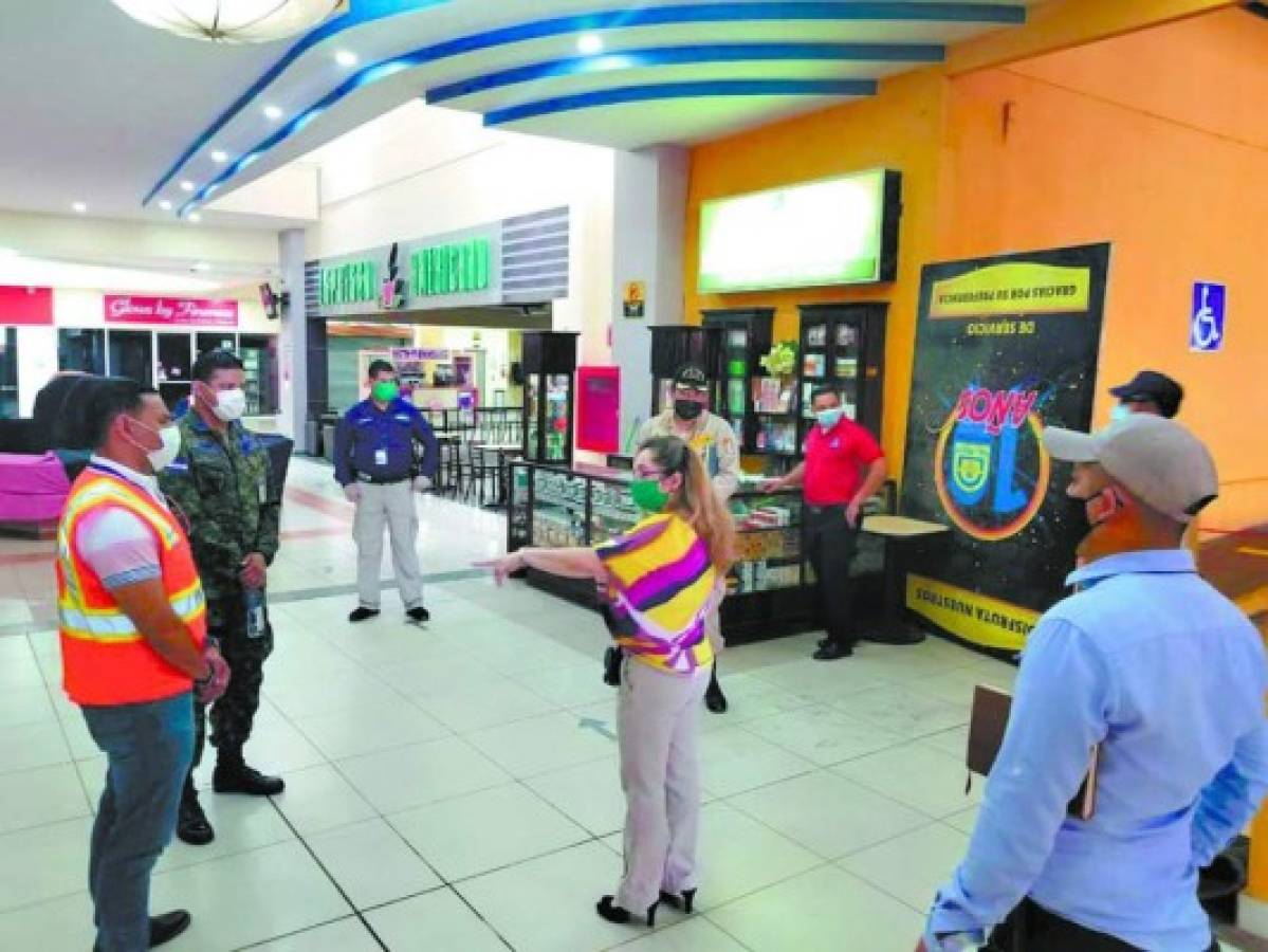Inician reapertura gradual de negocios en Comayagua