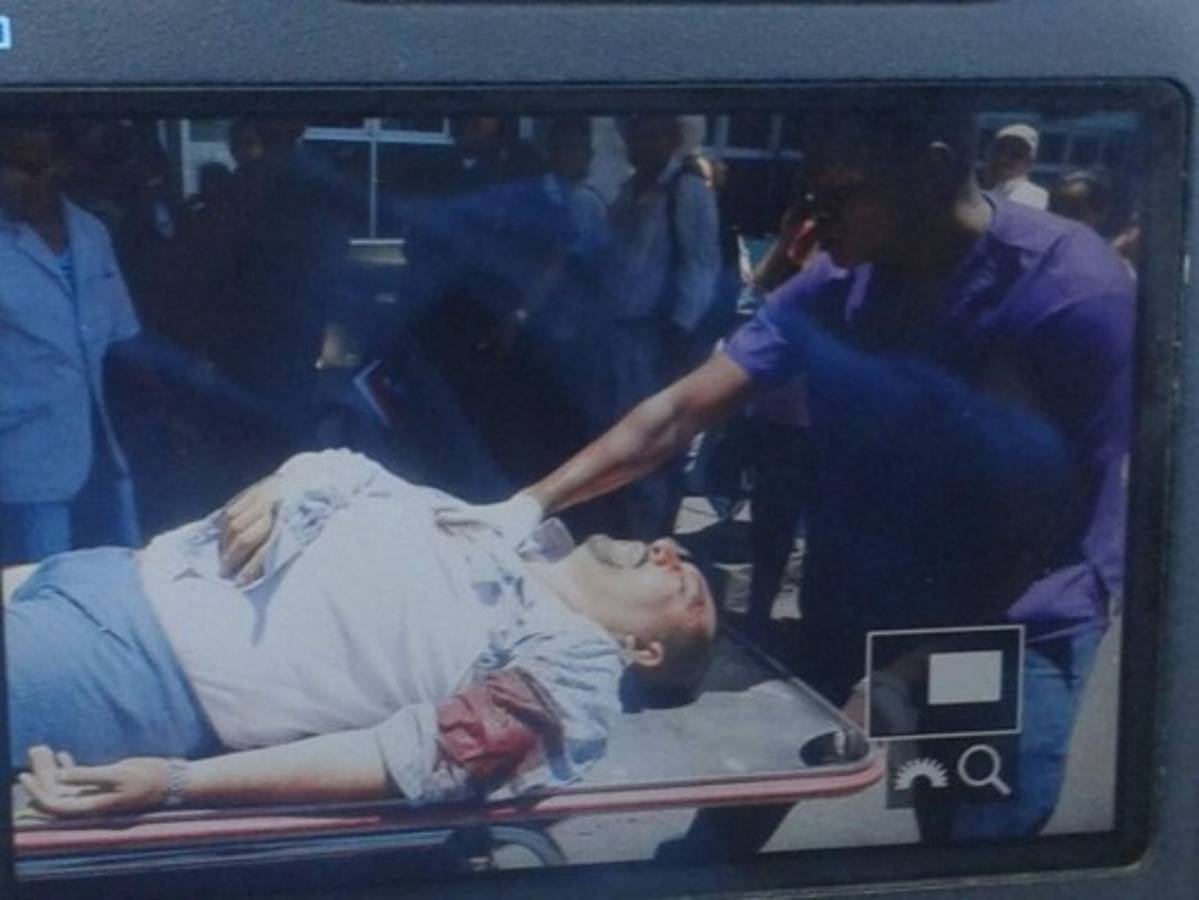 Dirigente del transporte de taxis habló durante 20 segundos con su victimario