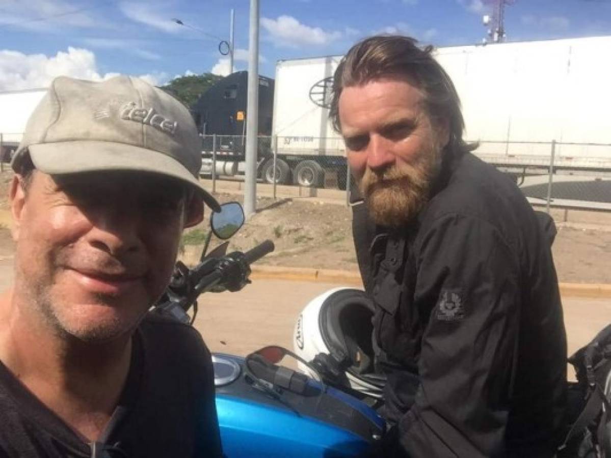 Actor Ewan McGregor de visita en Honduras