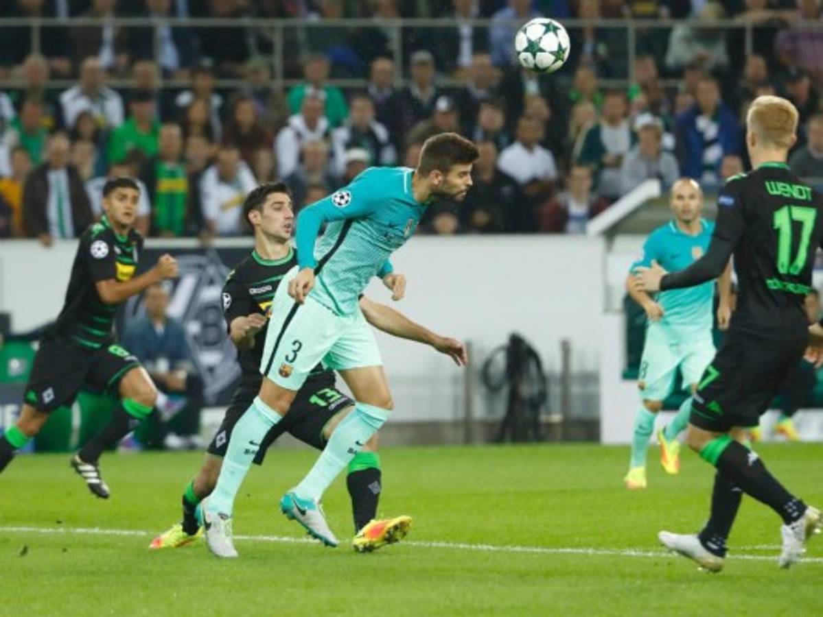 Barcelona venció 2-1 ante el Borussia Mönchengladbach