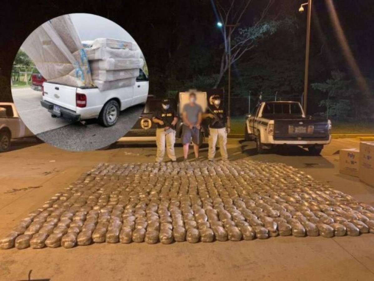 Incautan otros 750 paquetes de presunta marihuana escondidos en camas en Valle