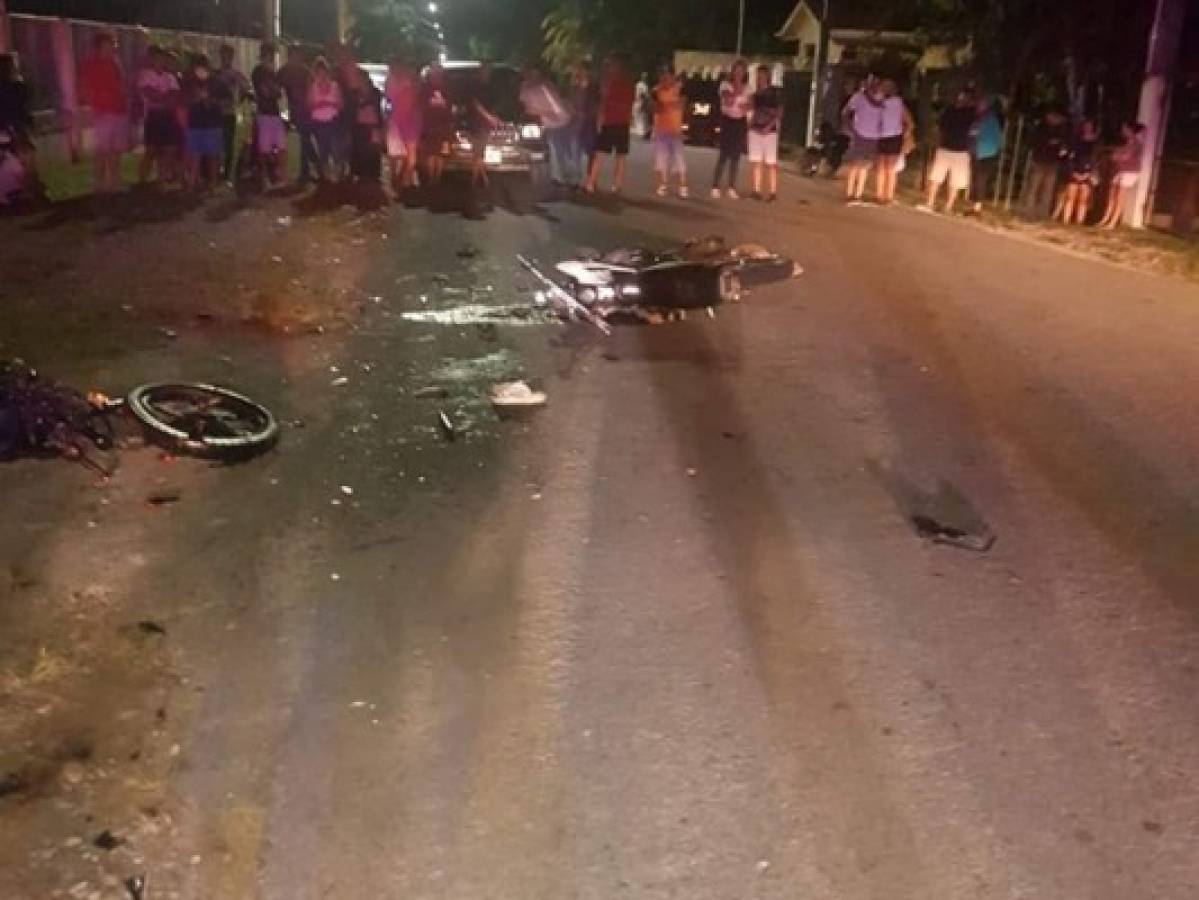 Tres muertos en accidente que se registró en La Másica, Atlántida