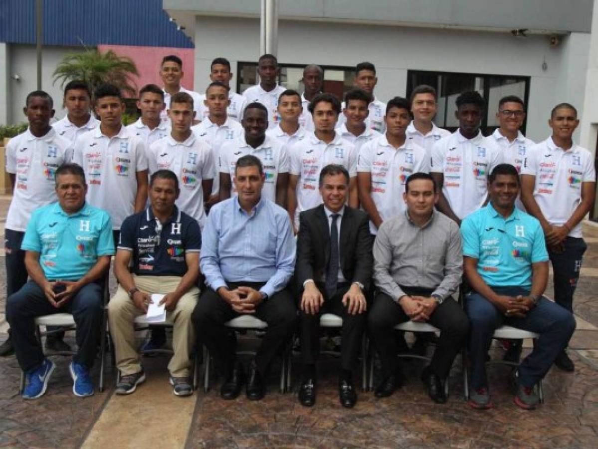 Convocatoria oficial de la Selección Sub-17 de Honduras que participará en el Mundial de la India 2017