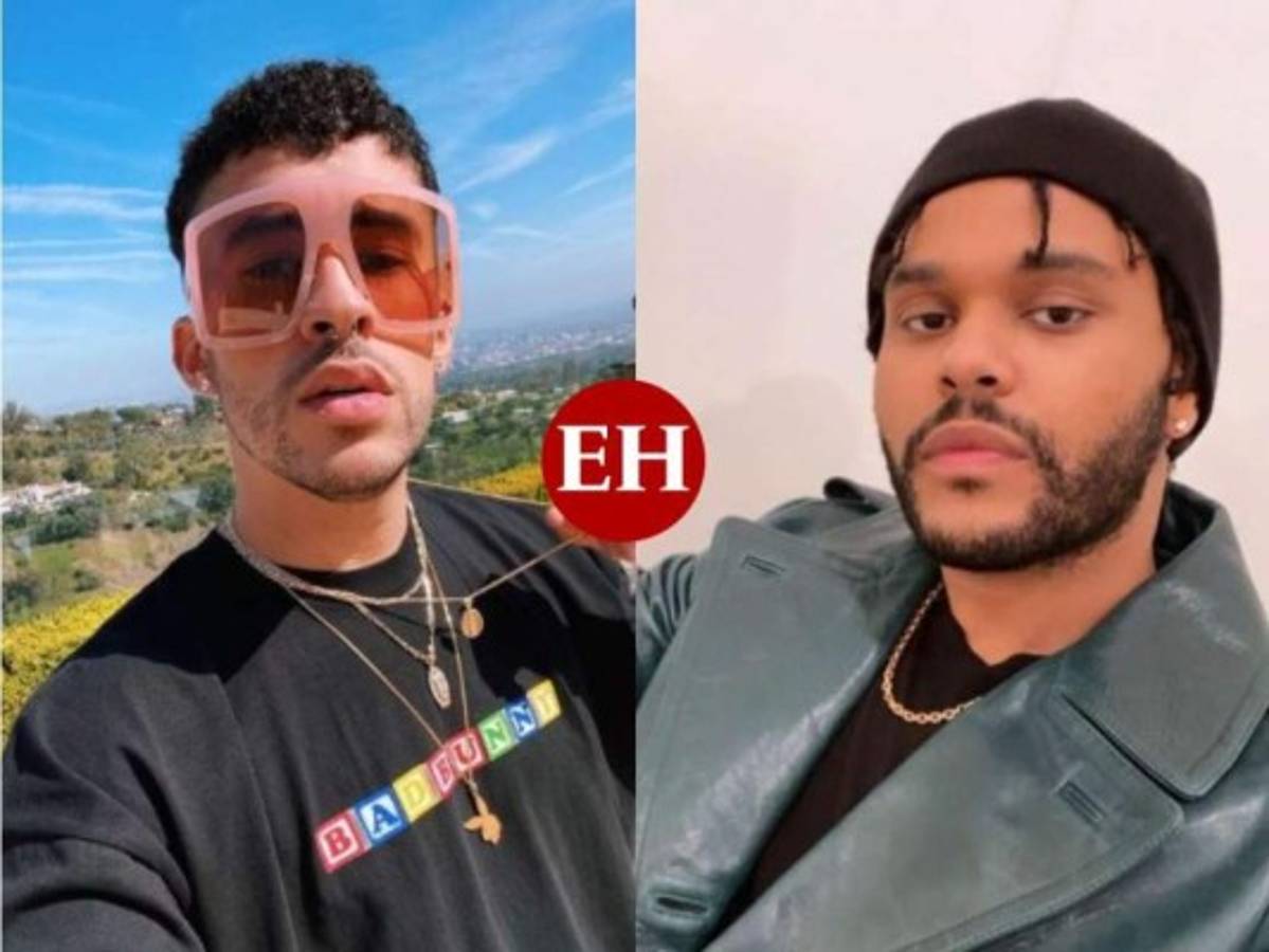 Canciones de Bad Bunny y The Weeknd, las más escuchadas de la semana