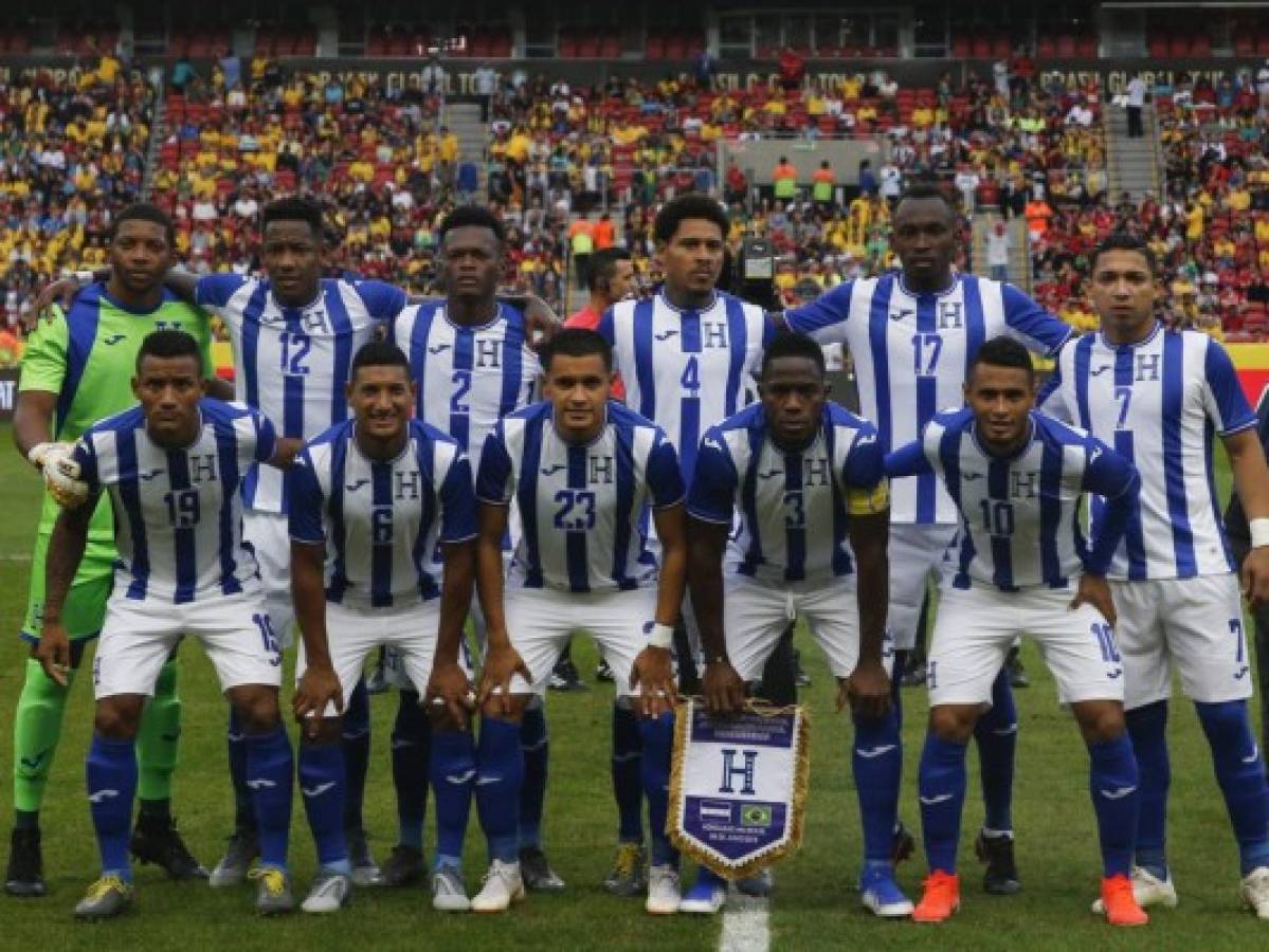 Estos son los números de la Selección de Honduras frente a Jamaica