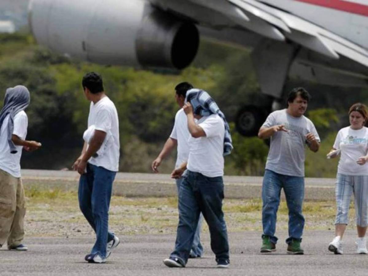 Más de 335 mil hondureños fueron deportados de EUA