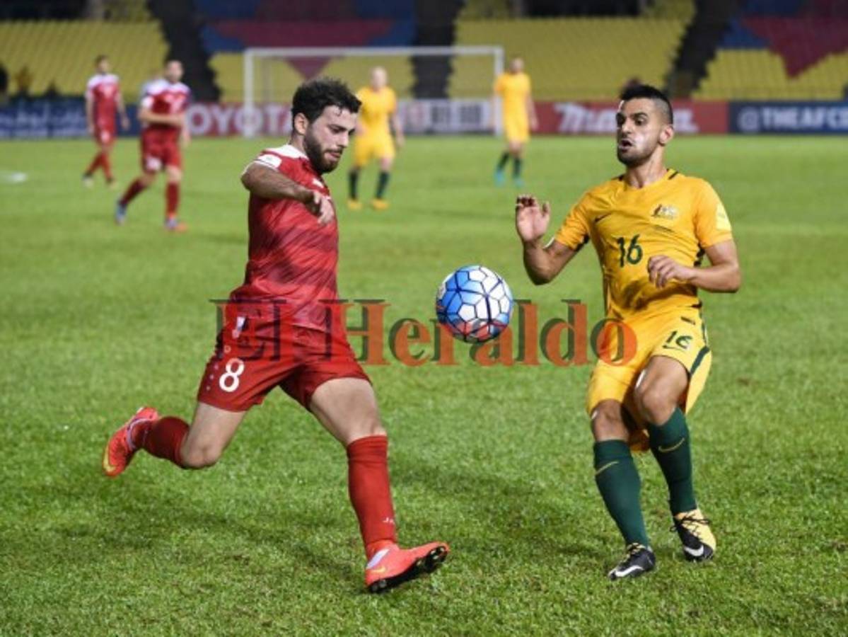 Siria y Australia empatan (1-1) en la ida de su repechaje