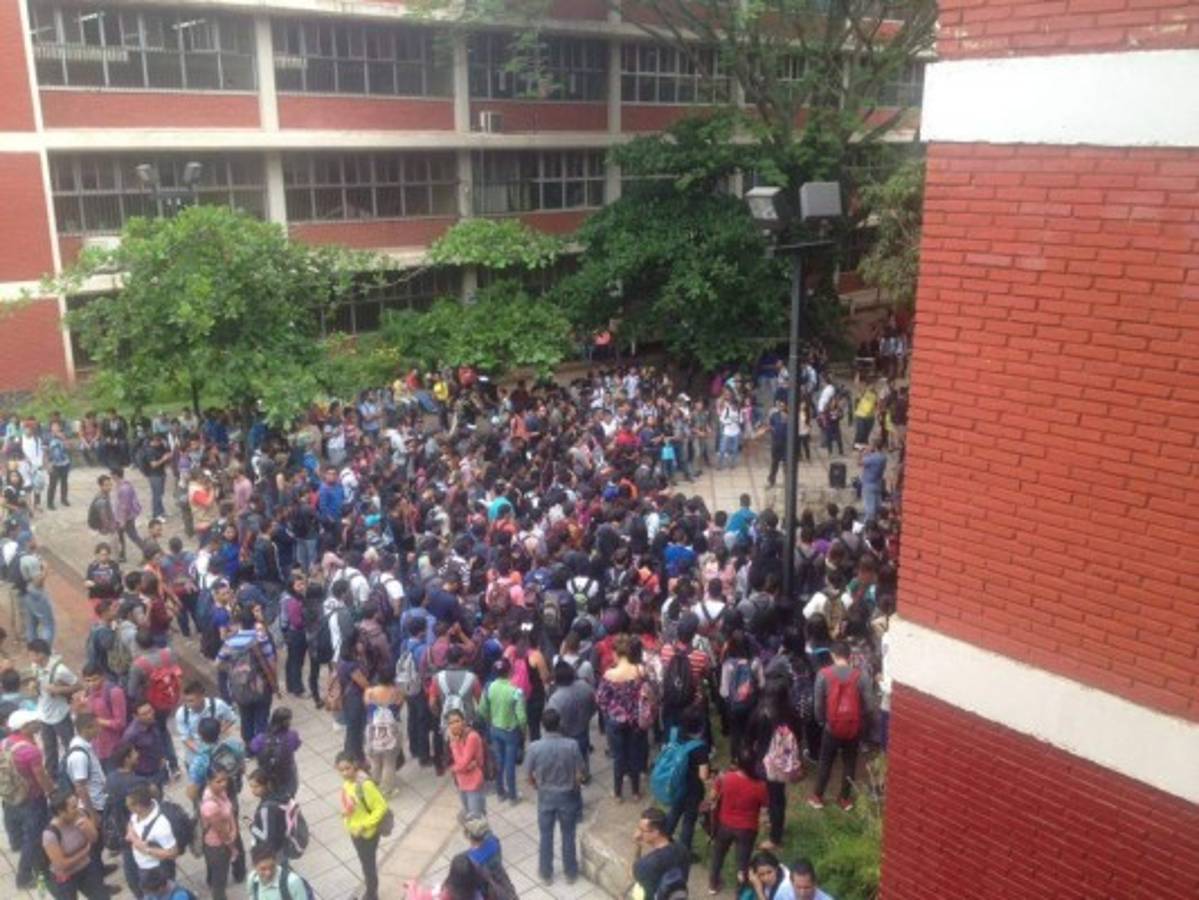 Hasta el momento no se han suspendido las clases en Ciudad Universitaria.