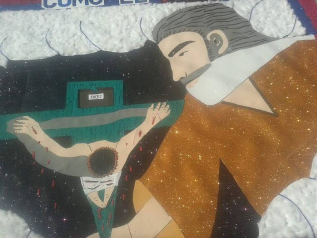 FOTOS: Alfombras con color y tradición en Tegucigalpa