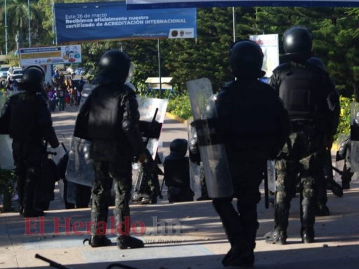 Fusina justifica que ingresó a la UNAH porque privaron de libertad a un agente