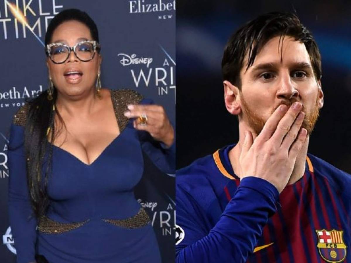 Oprah Winfrey envía mensaje a Messi de cara al Mundial de Rusia 2018