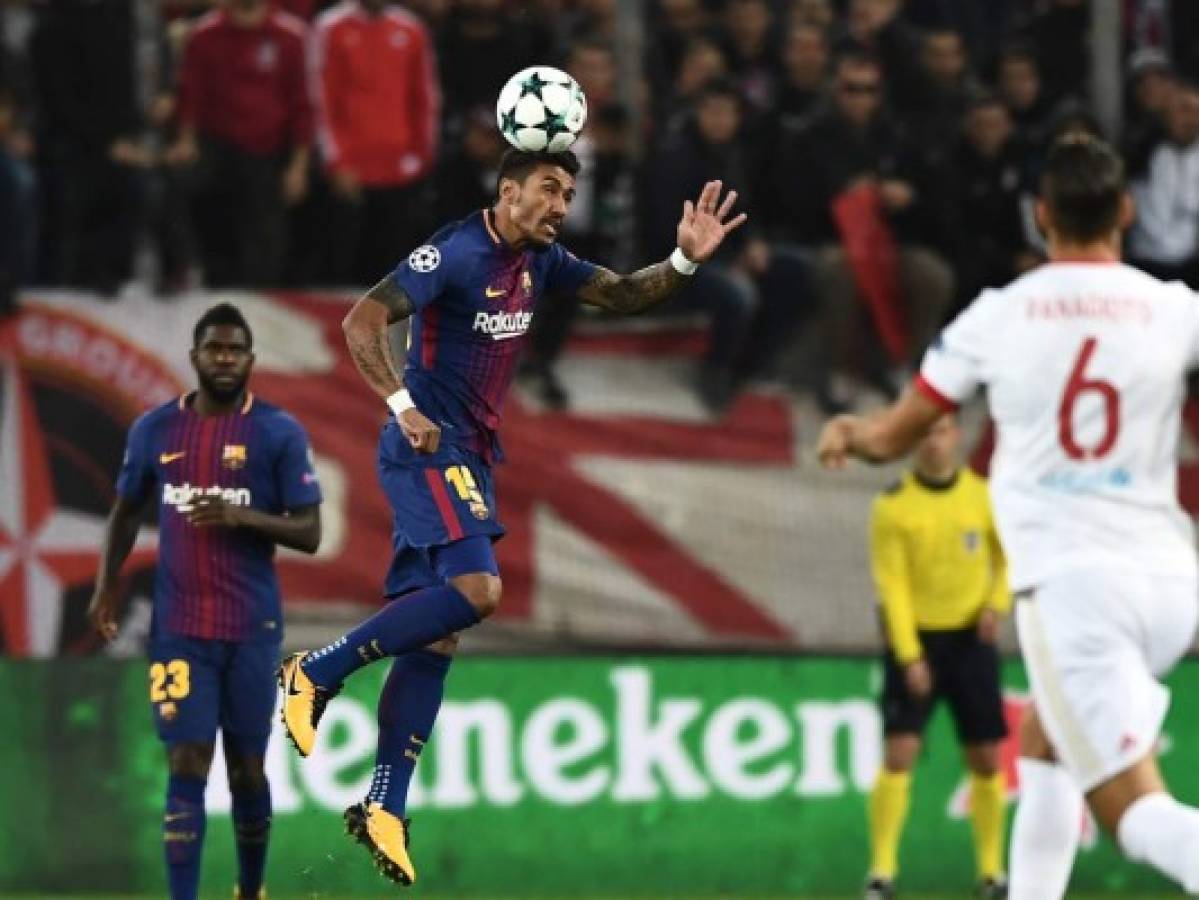 Barcelona empata 0-0 con el Olympiacos en la cuarta jornada de la Champions League