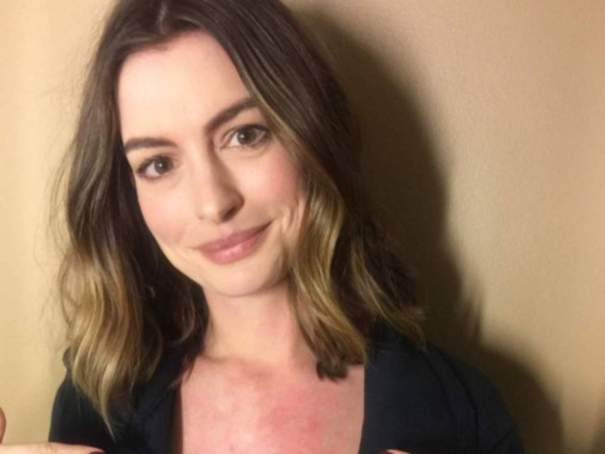 Publican fotos íntimas de Anne Hathaway