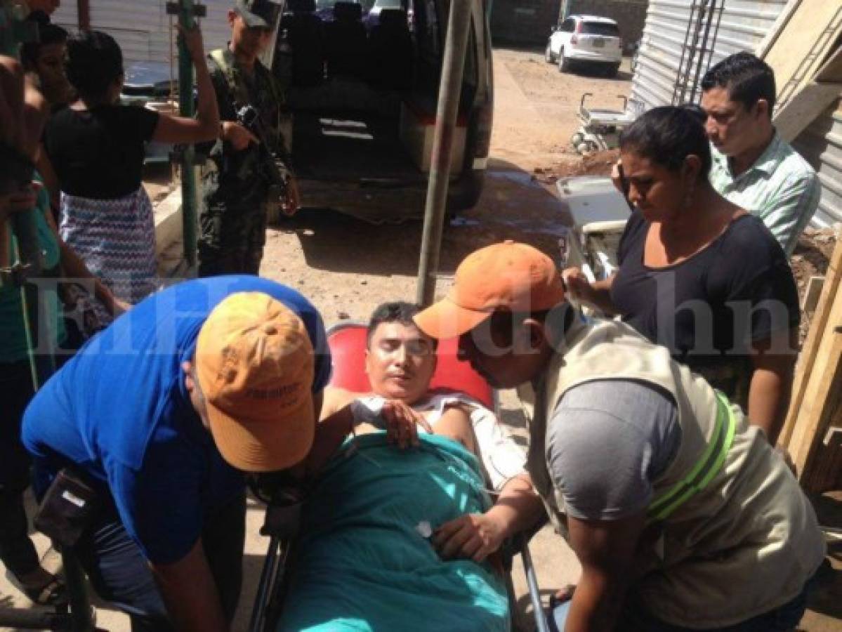 Tres personas heridas en tiroteo en el mercado Concepción de Choluteca