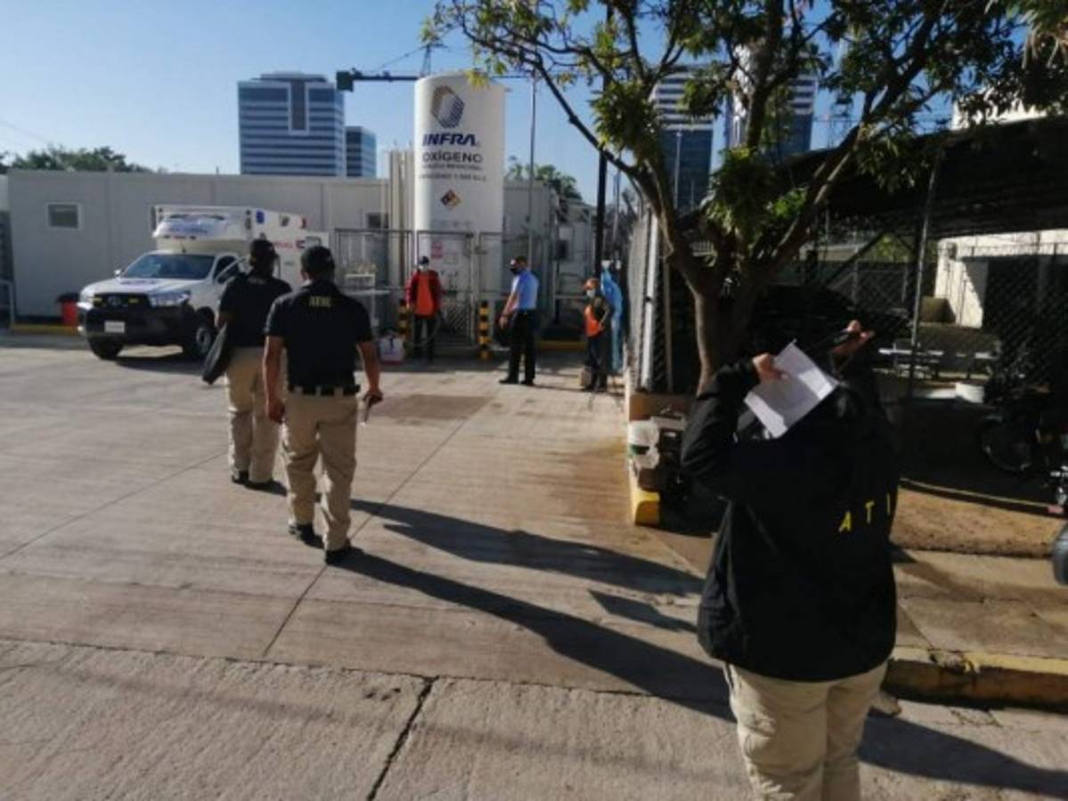 Atic inspecciona hospital móvil de San Pedro Sula  