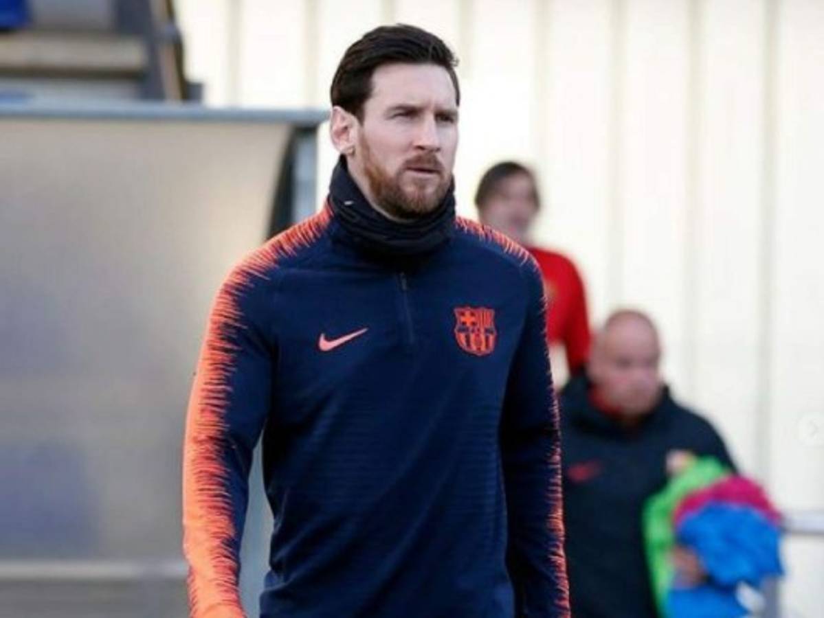 Messi muestra la cara de Ciro por primera vez; familia posó en Pascua
