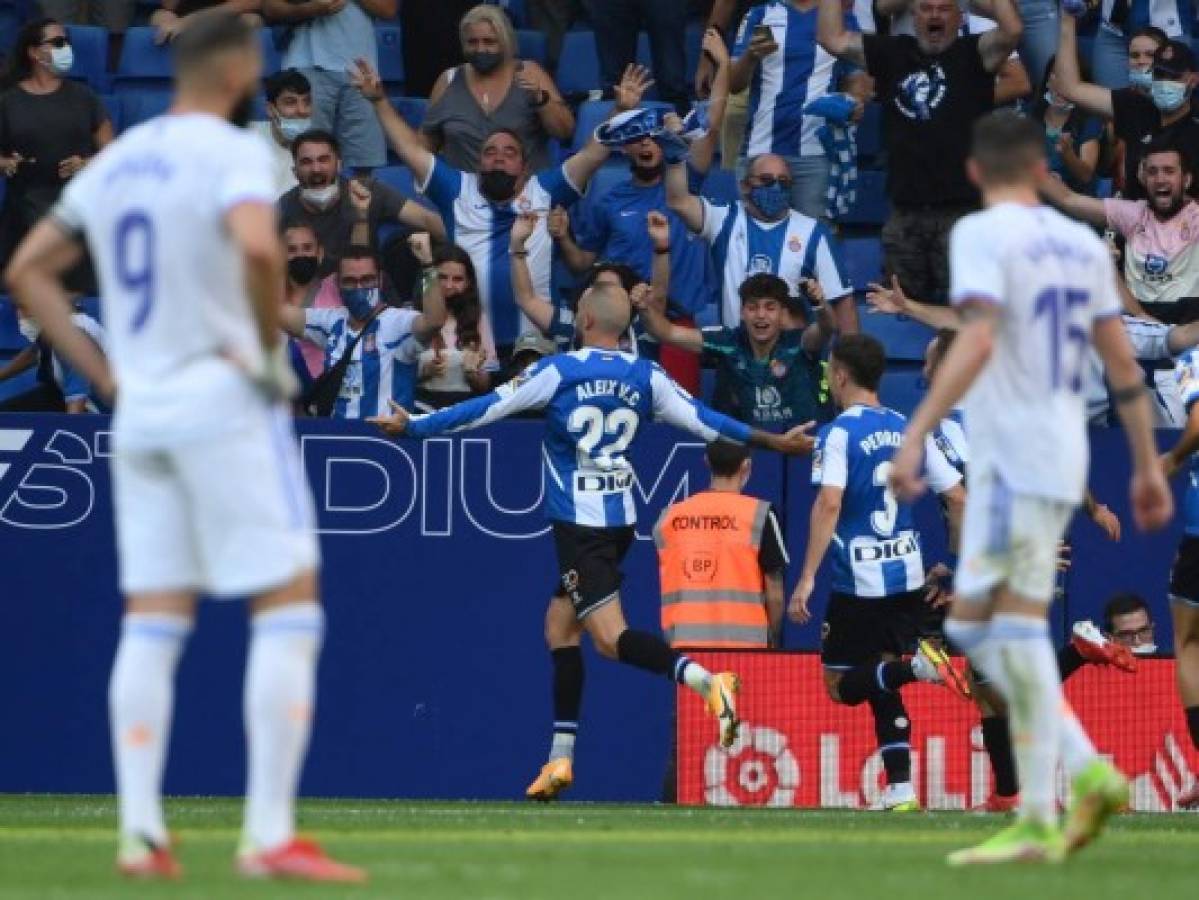 Espanyol vence 2-1 al Real Madrid y le quita el invicto﻿