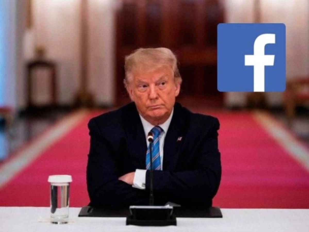 Facebook anuncia que suspensión a Donald Trump será de dos años