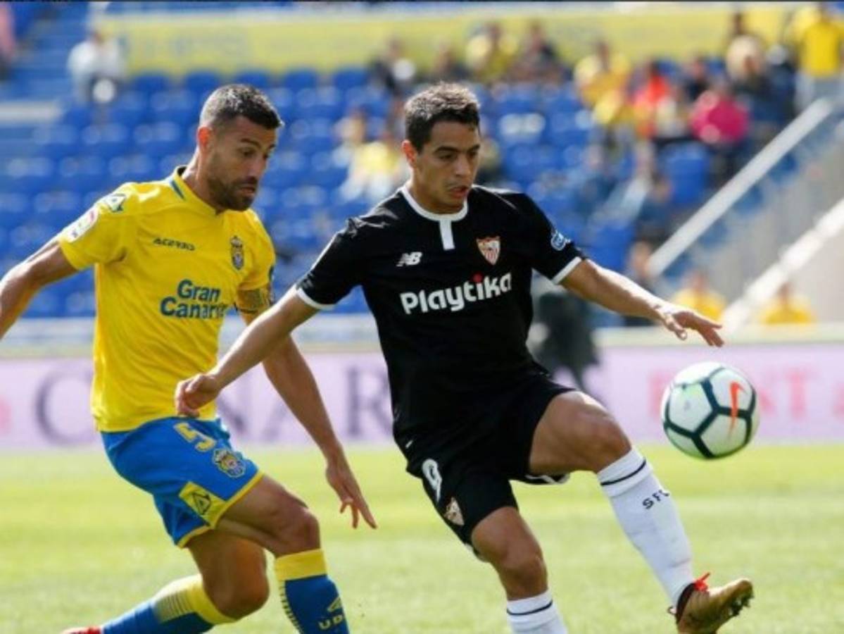 Sevilla derrota a Las Palmas y sube al quinto puesto de la liga española