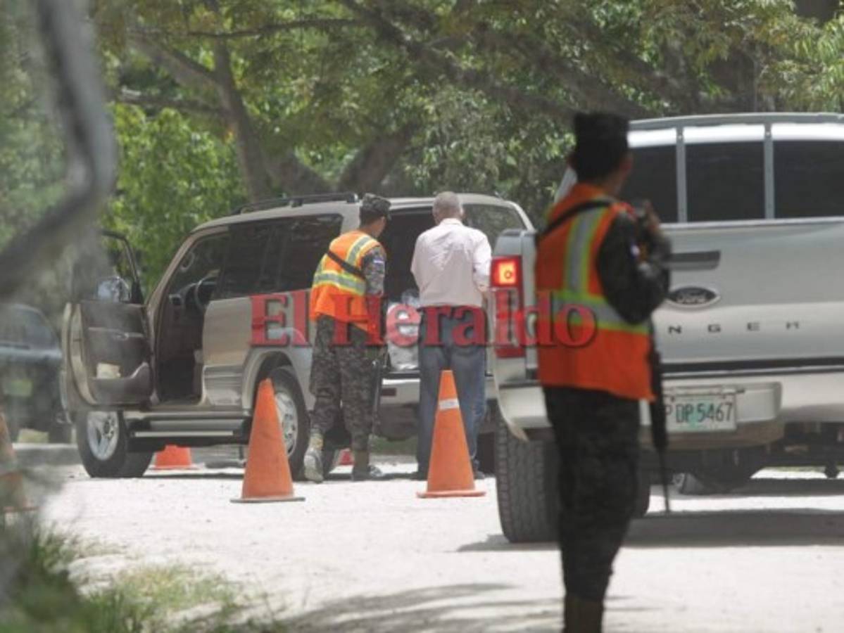 Diputados y amigos visitan a los detenidos en el caso Pandora