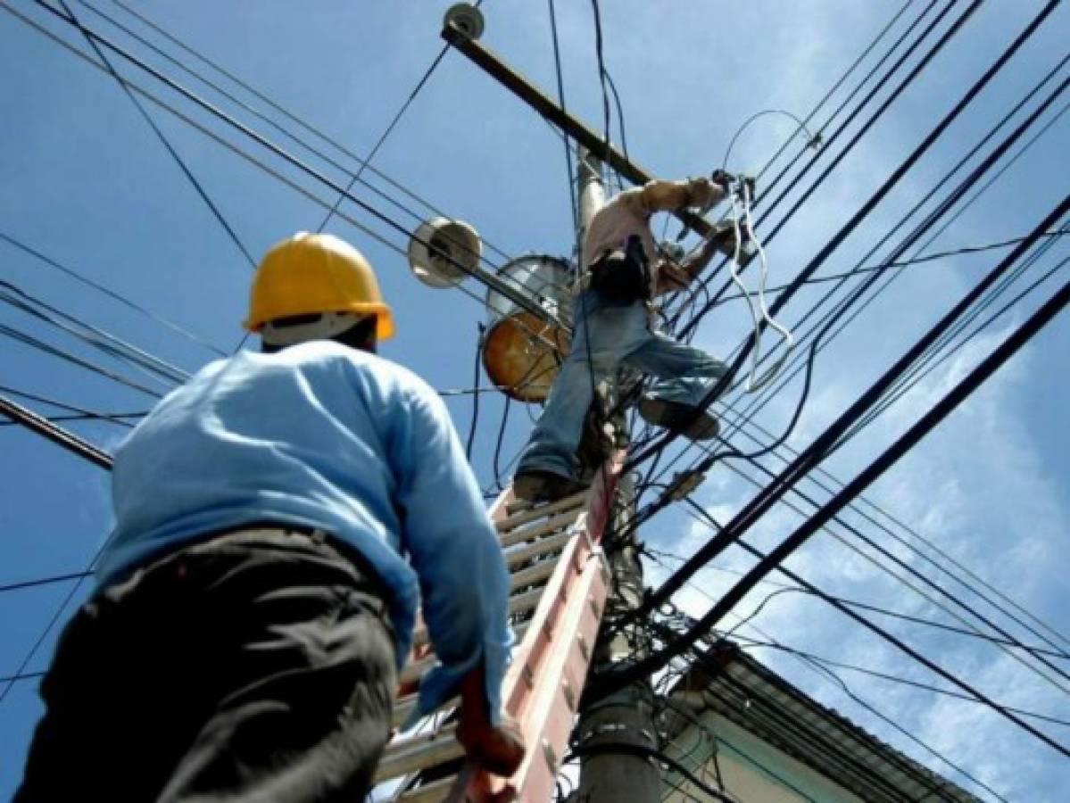 Listado de sectores que no tendrán energía eléctrica este martes en Honduras