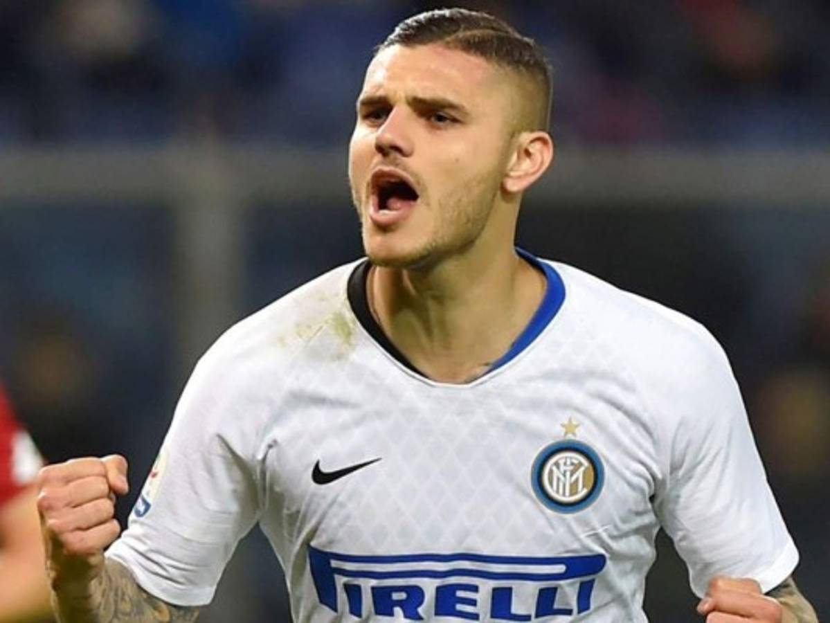 Icardi volvió a marcar en la goleada de 4-1 del Inter al Genoa