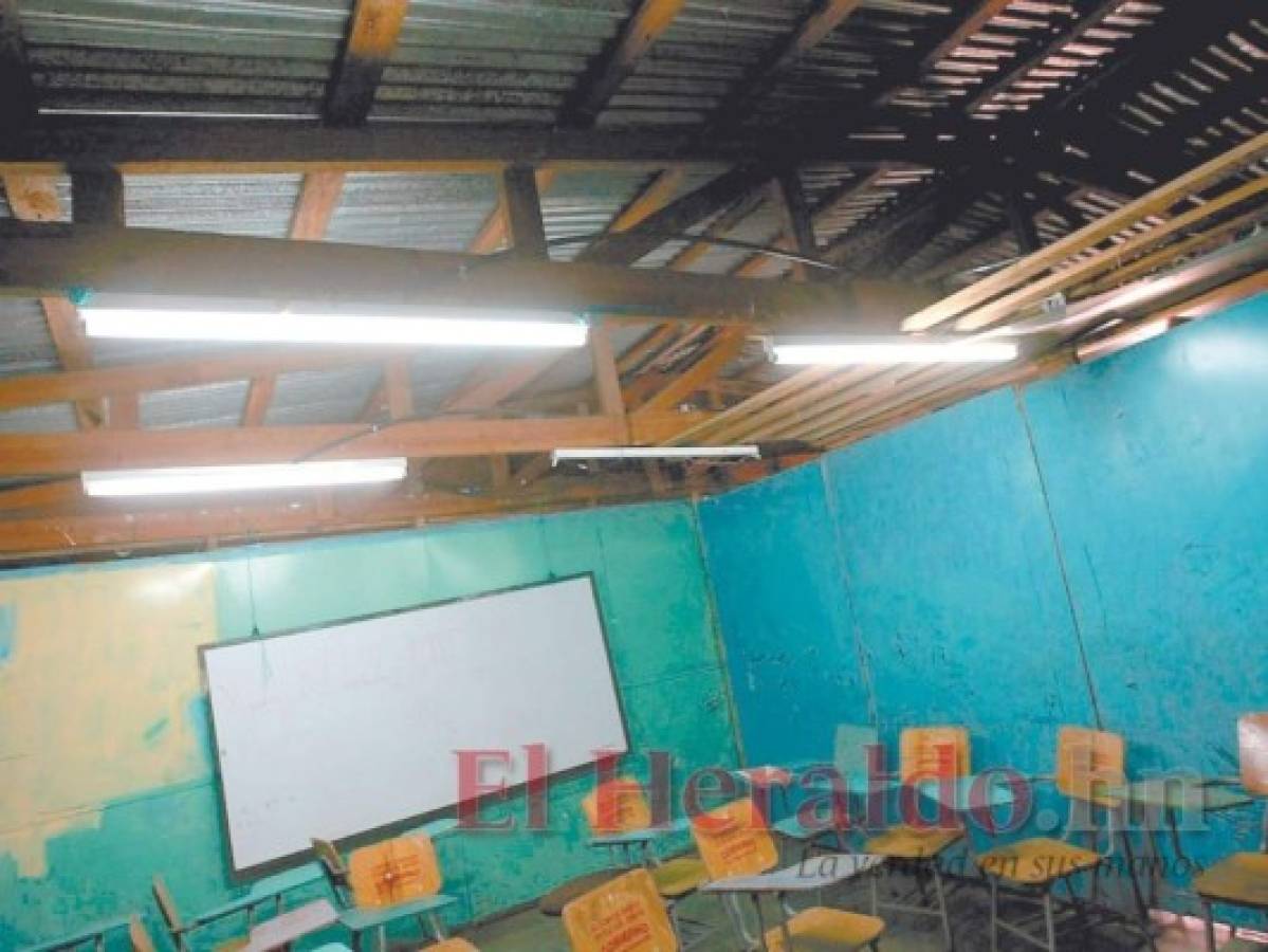 La infraestructura de las escuelas es un problema. Foto: El Heraldo