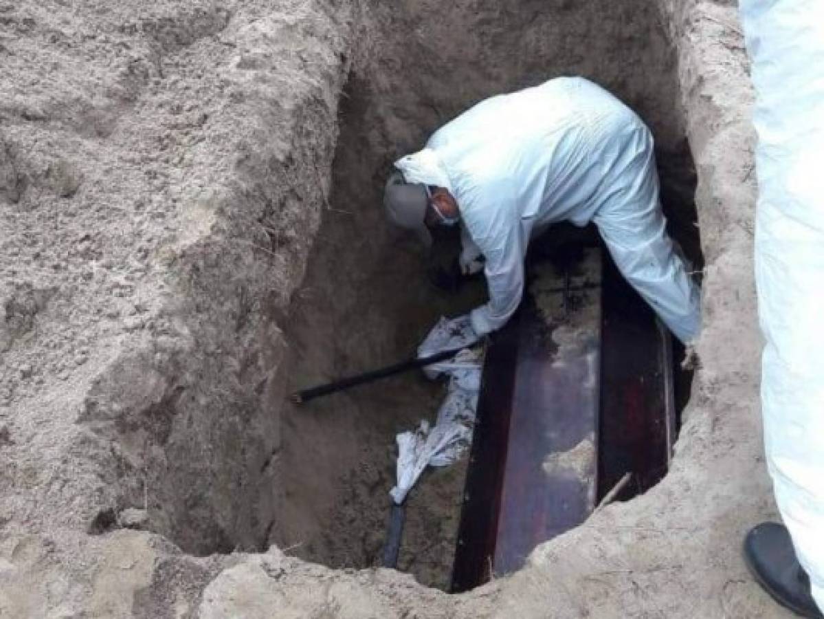 Exhuman cuerpos de tres personas en La Mosquitia