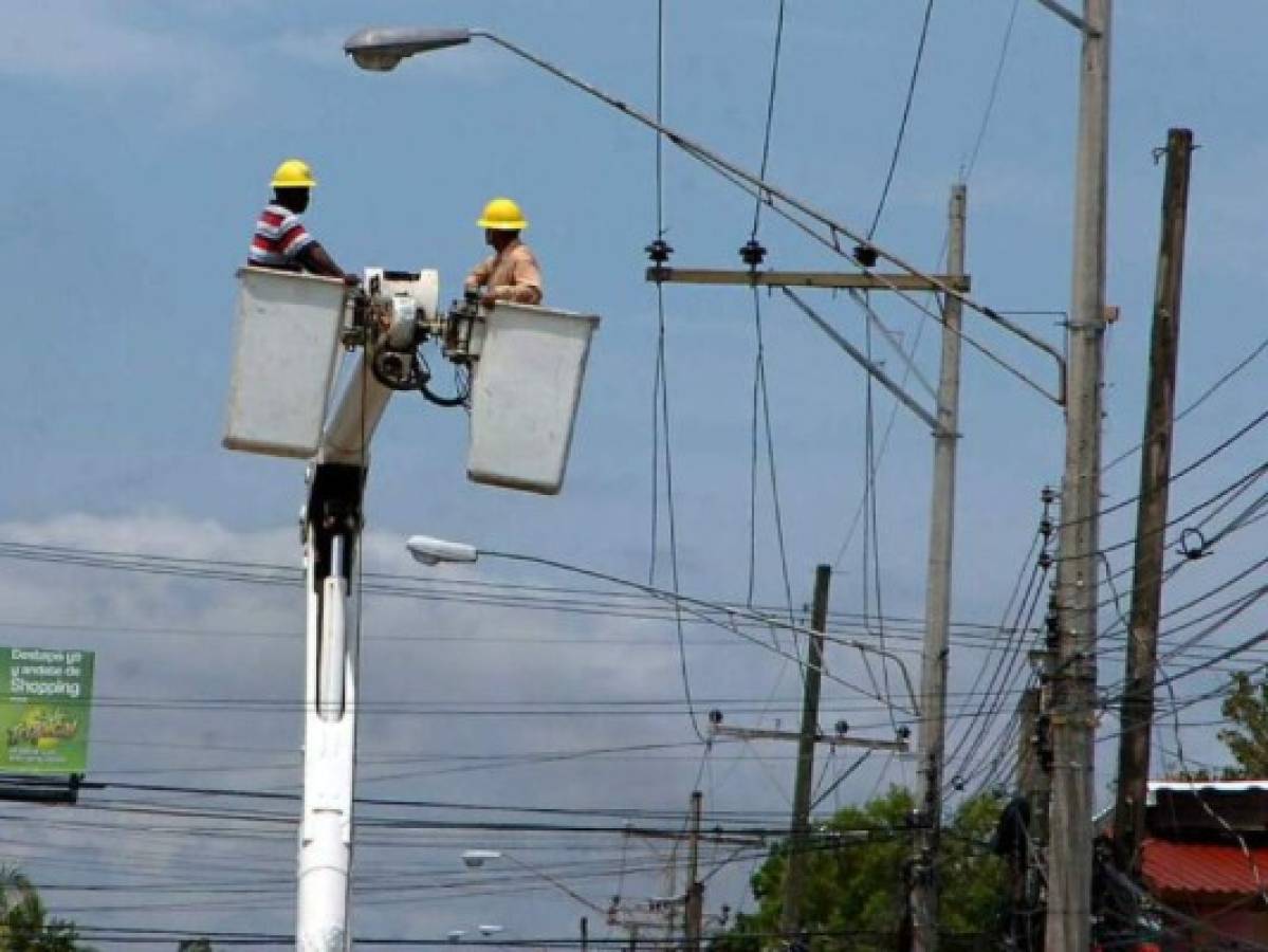 Zonas de Honduras que no tendrán energía eléctrica este martes 24 de abril