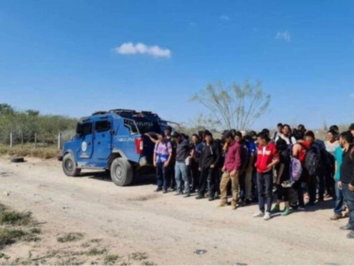 49 migrantes, entre ellos 22 hondureños, fueron rescatados en Tamaulipas  